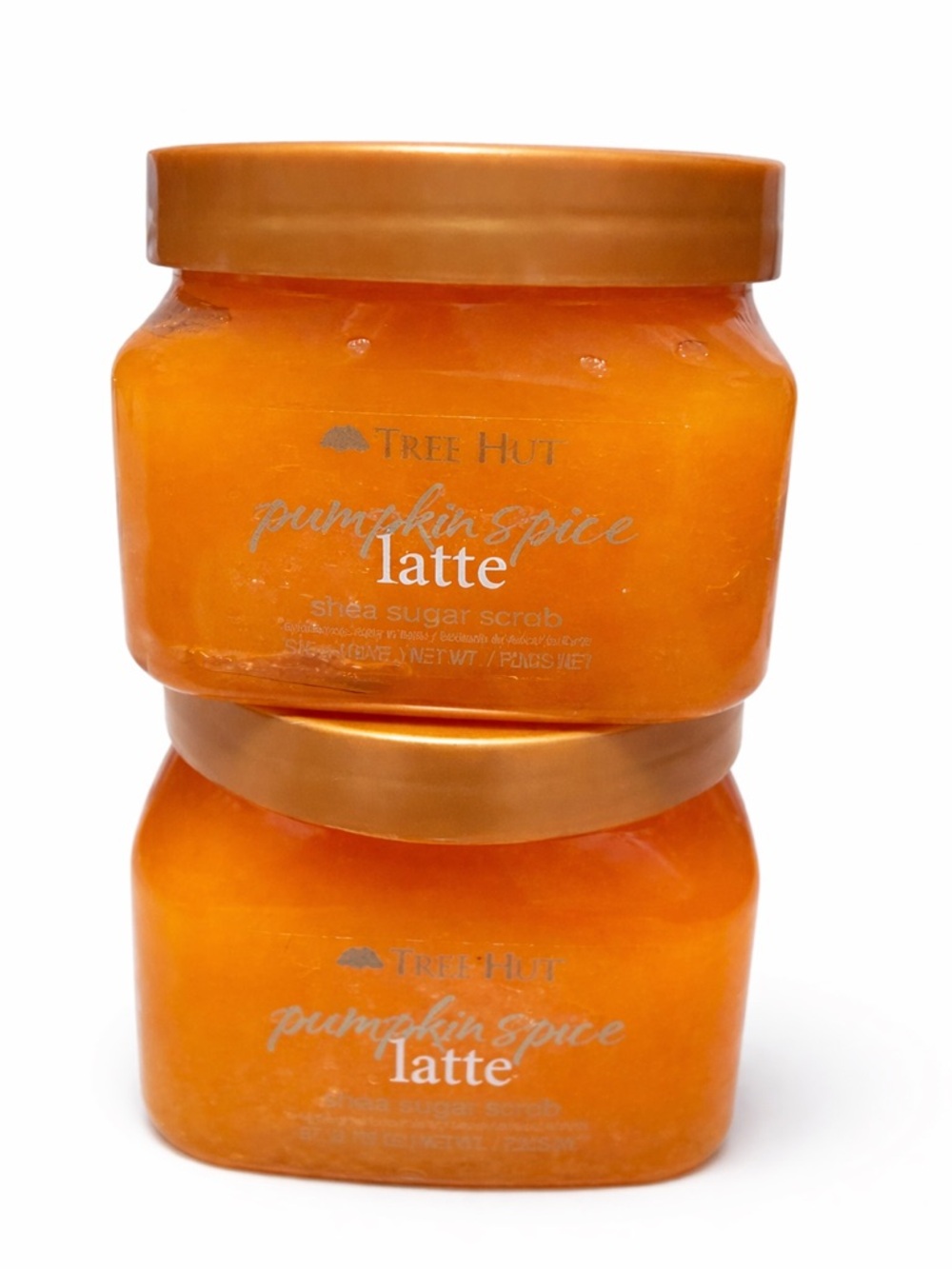 Tree Hut Pumpkin Spice Latte Shea Sugar Scrub x2 Fall Body Scrub discontinued